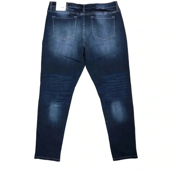 NWT KanCan Mendy Mid Rise Super Skinny Jeans Women’s Size‎ 2XL Stretch - Picture 3 of 8
